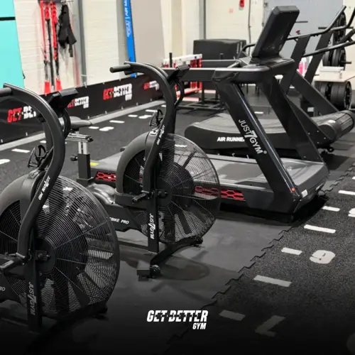 Air bike i bieżnia